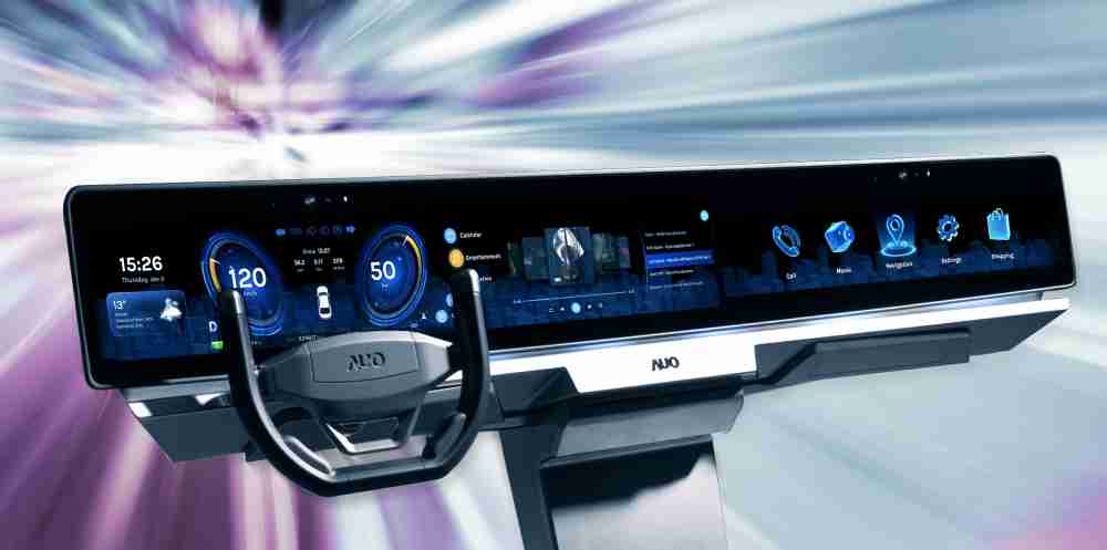 赏金国际开拓前瞻显示技术创新应用，，，结合优异整合设计能力，，，开发智能车载FIDM Plus一体化显示方案，，，让驾驶操作与车内娱乐体验再进化