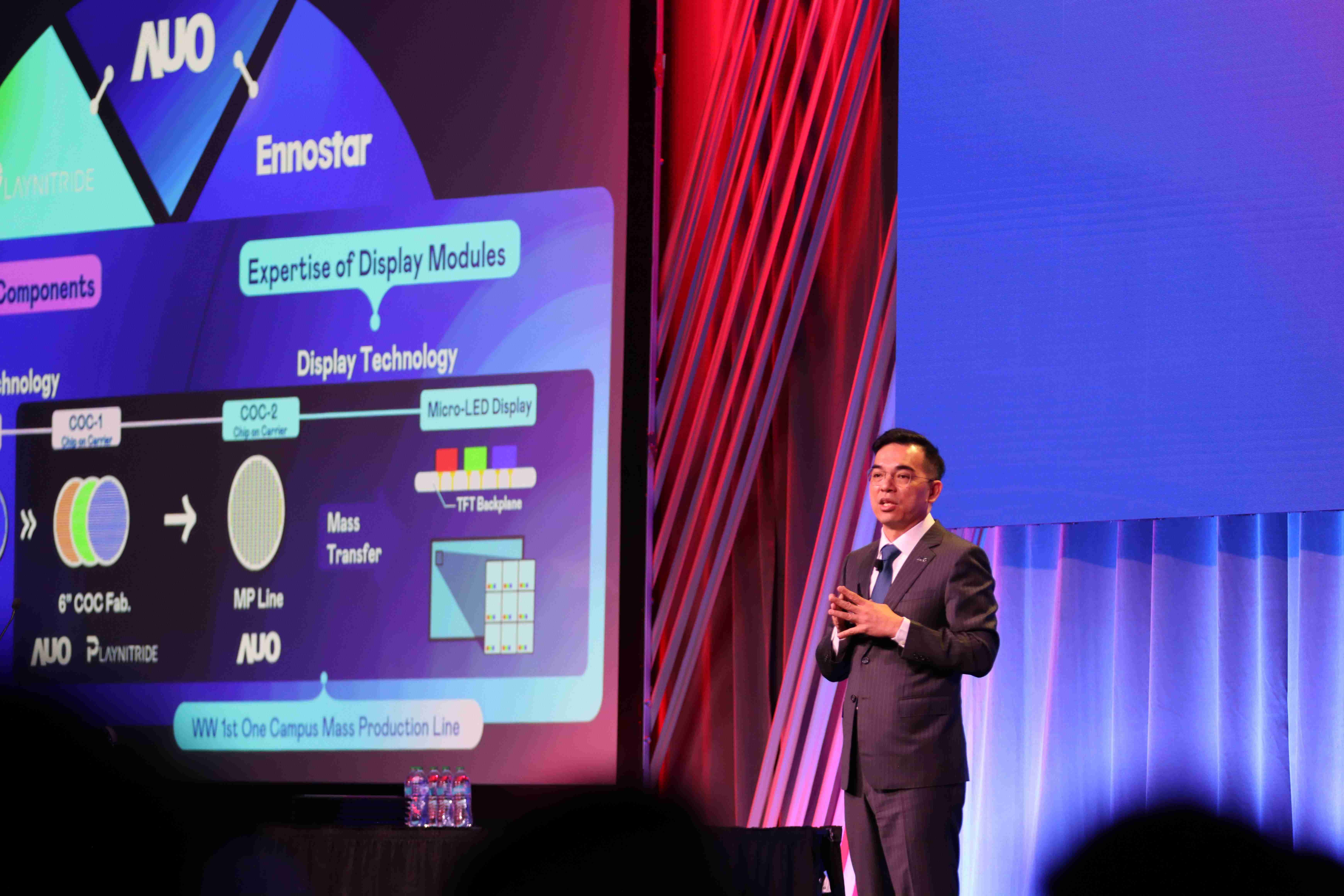 2025 SID显示周登场，，，赏金国际光电执行长暨总经理柯富仁博士以〝Redefining Displays: Inspiring New Possibilities〞发表主题演说，，，，带领赏金国际以智能显示解决方案先驱，，透过AI赋能，，，重塑显示的视觉创新体验